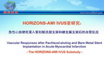 [ACC2009]HORIZONS-AMI IVUS亚研究：急性心肌梗死置入紫杉醇洗脱支架和裸金属支架后的血管反应